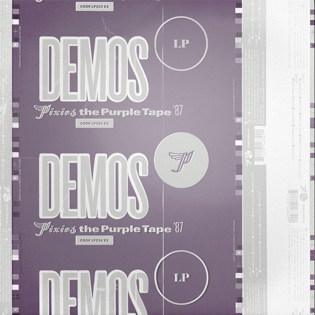 PIXIES 'DEMOS' LP (Purple & Black Color in Color Vinyl)