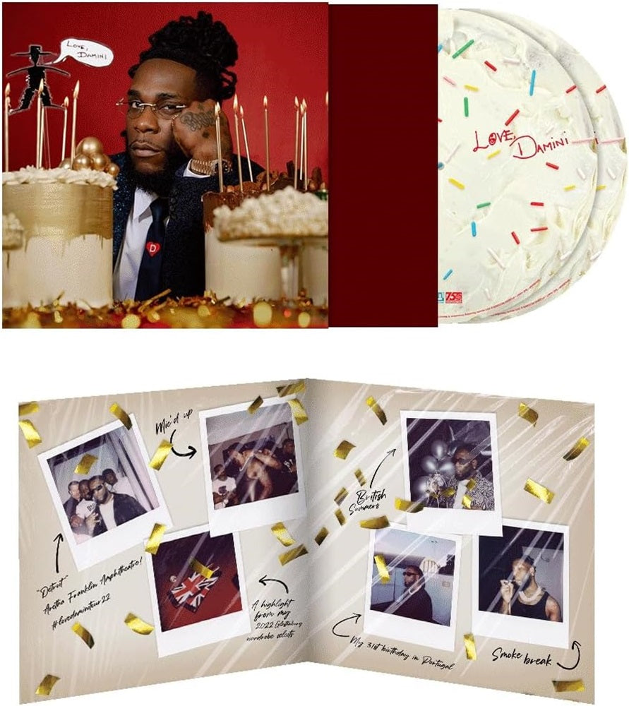 Burna Boy Love, Damini Vinyl LP 2023
