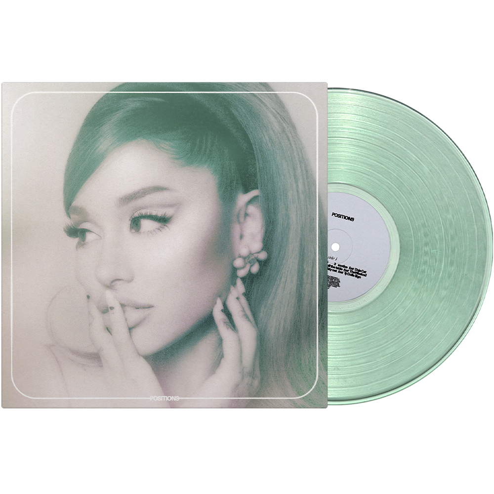 Ariana Grande - Positions Vinyl LP Coke Bottle Clear Colour 2021