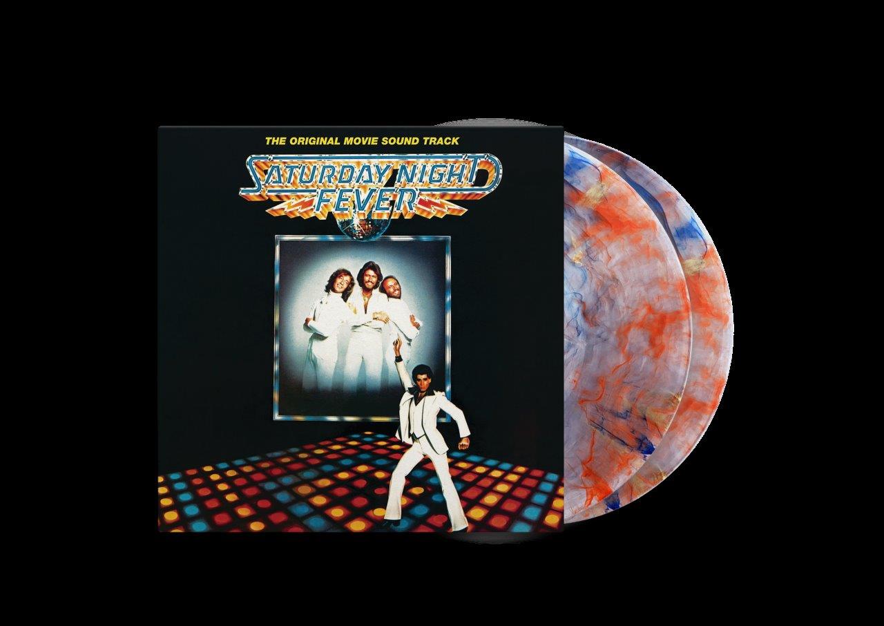 Saturday Night Fever Vinyl LP Red, Orange & Blue Marble Colour 2025