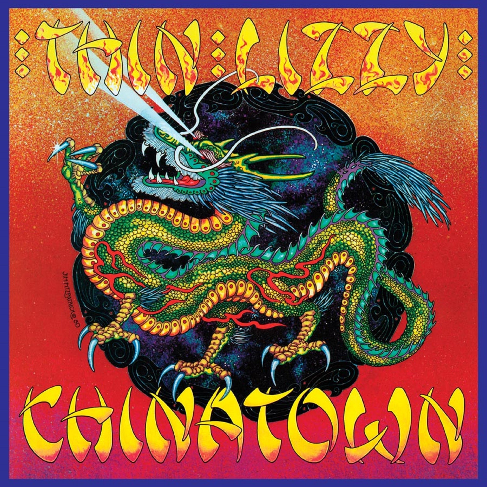 THIN LIZZY 'CHINATOWN' LP (45th Anniversary, Clear Red Vinyl)