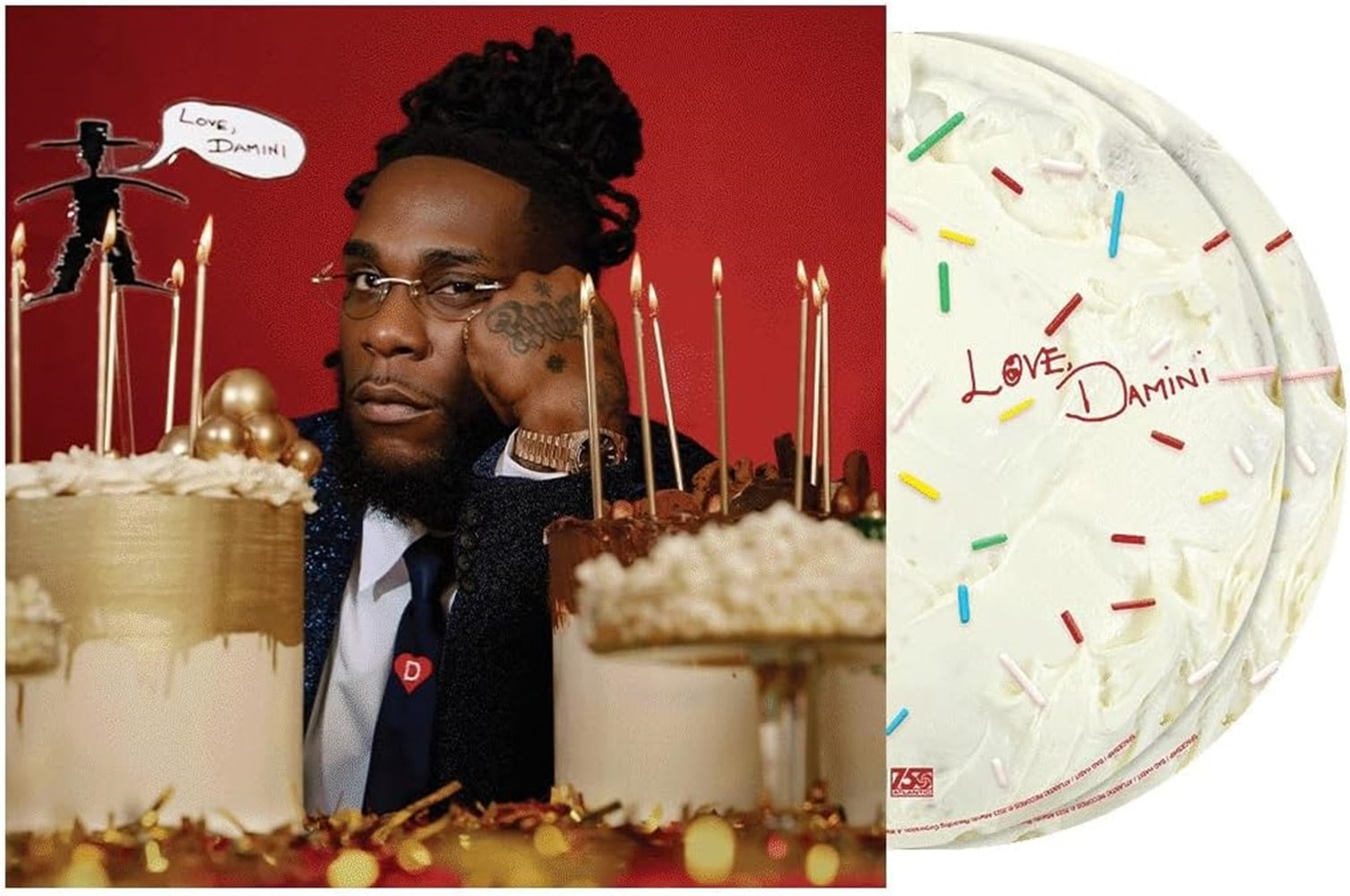 Burna Boy Love, Damini Vinyl LP 2023