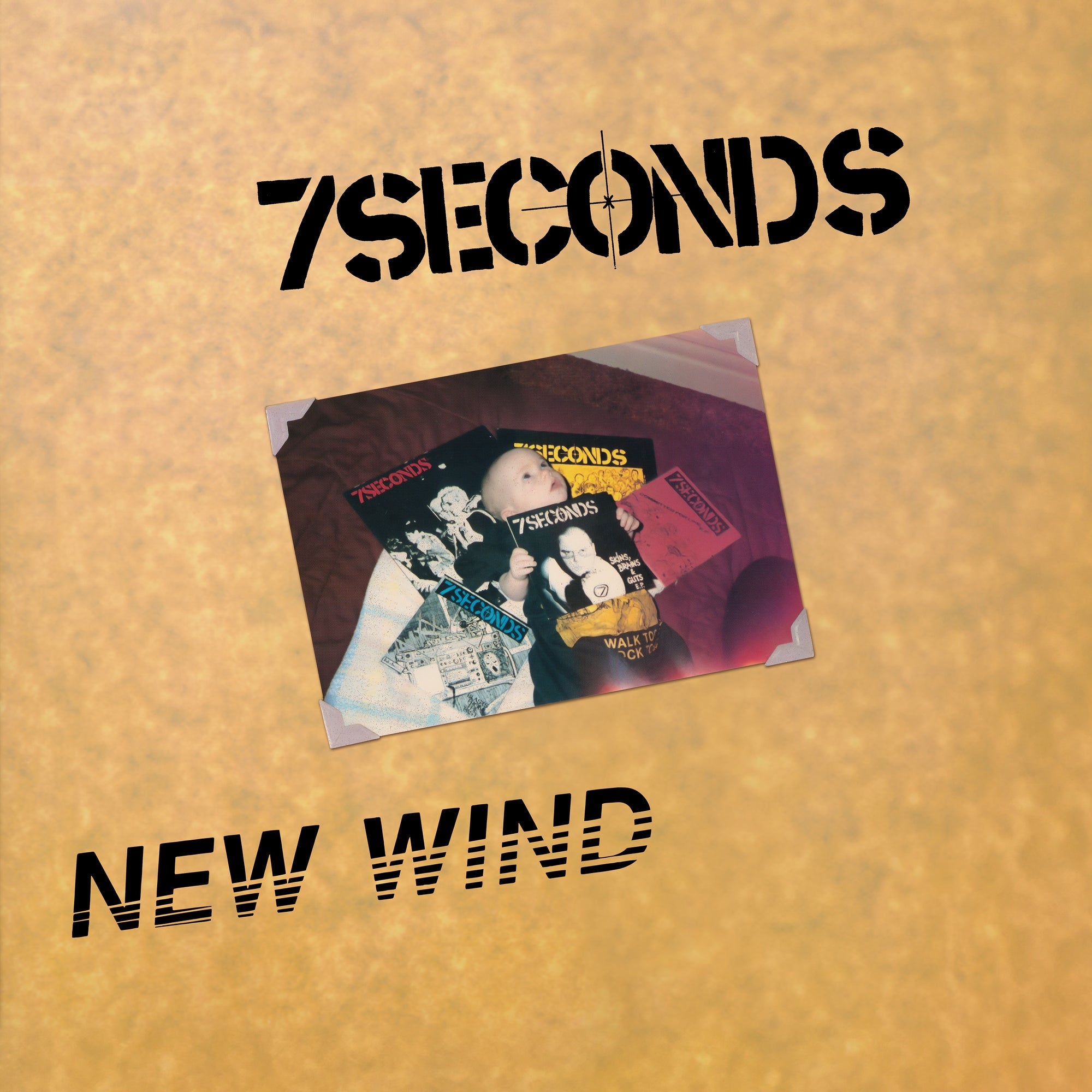 7SECONDS 'NEW WIND / CHANGE IN MY HEAD' 2LP (Purple/Clear Vinyl)