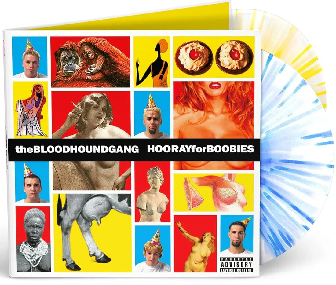 THE BLOODHOUND GANG 'HOORAY FOR BOOBIES' 2LP (Splatter Vinyl)