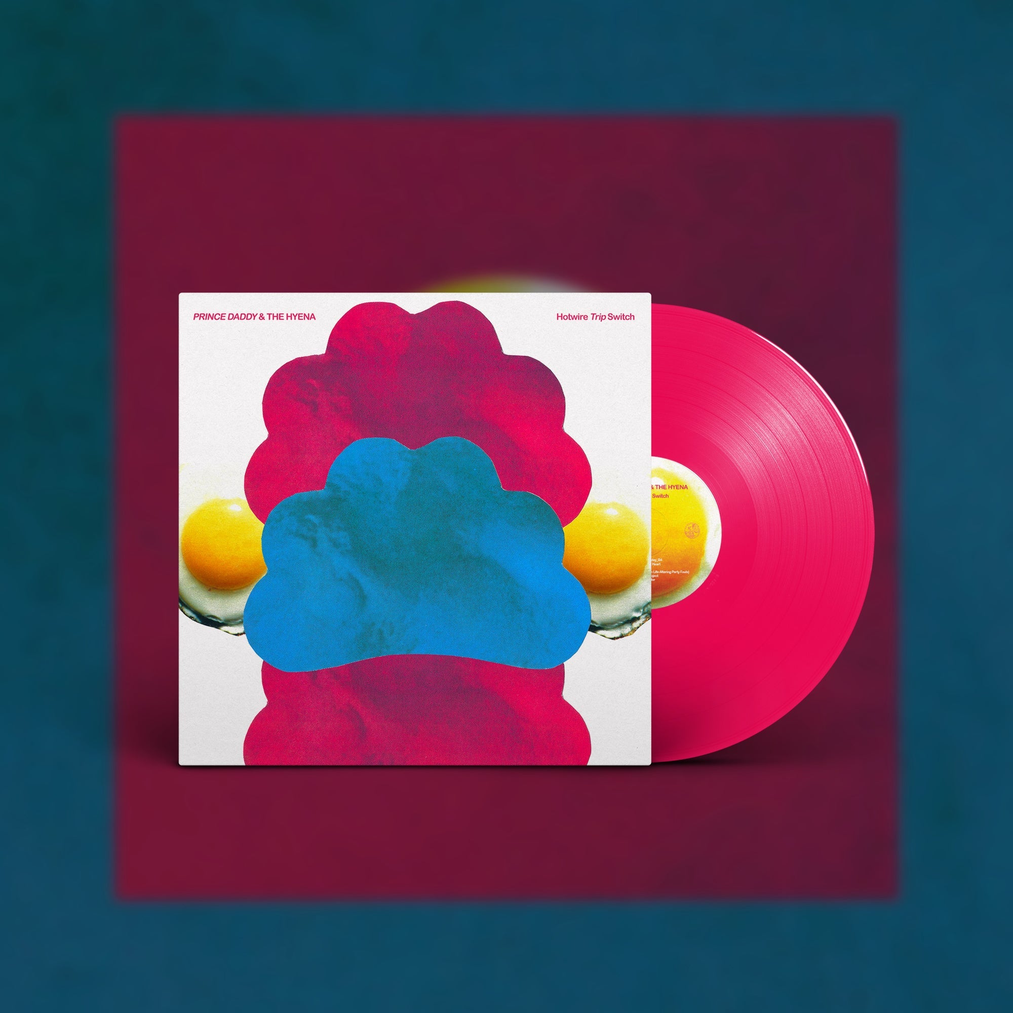 PRINCE DADDY & THE HYENA 'HOTWIRE TRIP SWITCH' LP (Neon Magenta Vinyl)