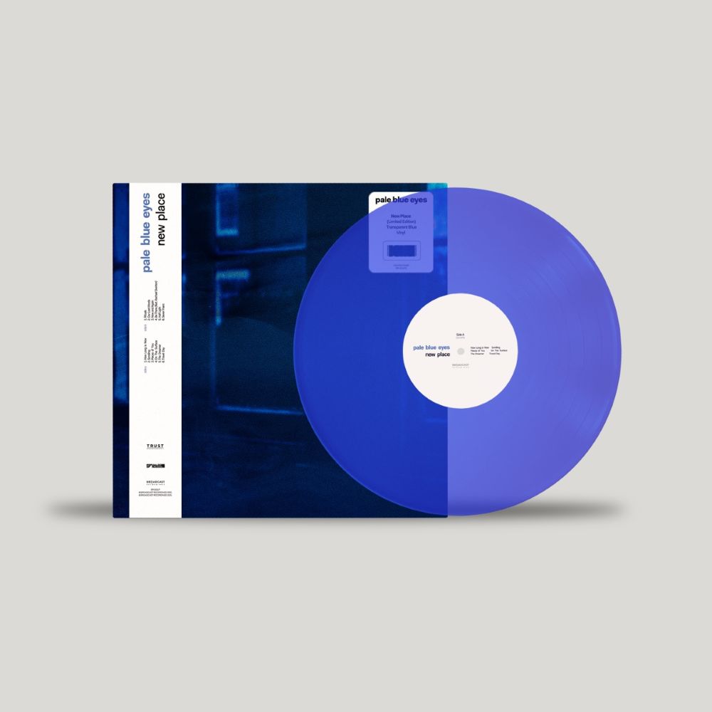 Pale Blue Eyes New Place Vinyl LP Indies Transparent Blue Colour 2025