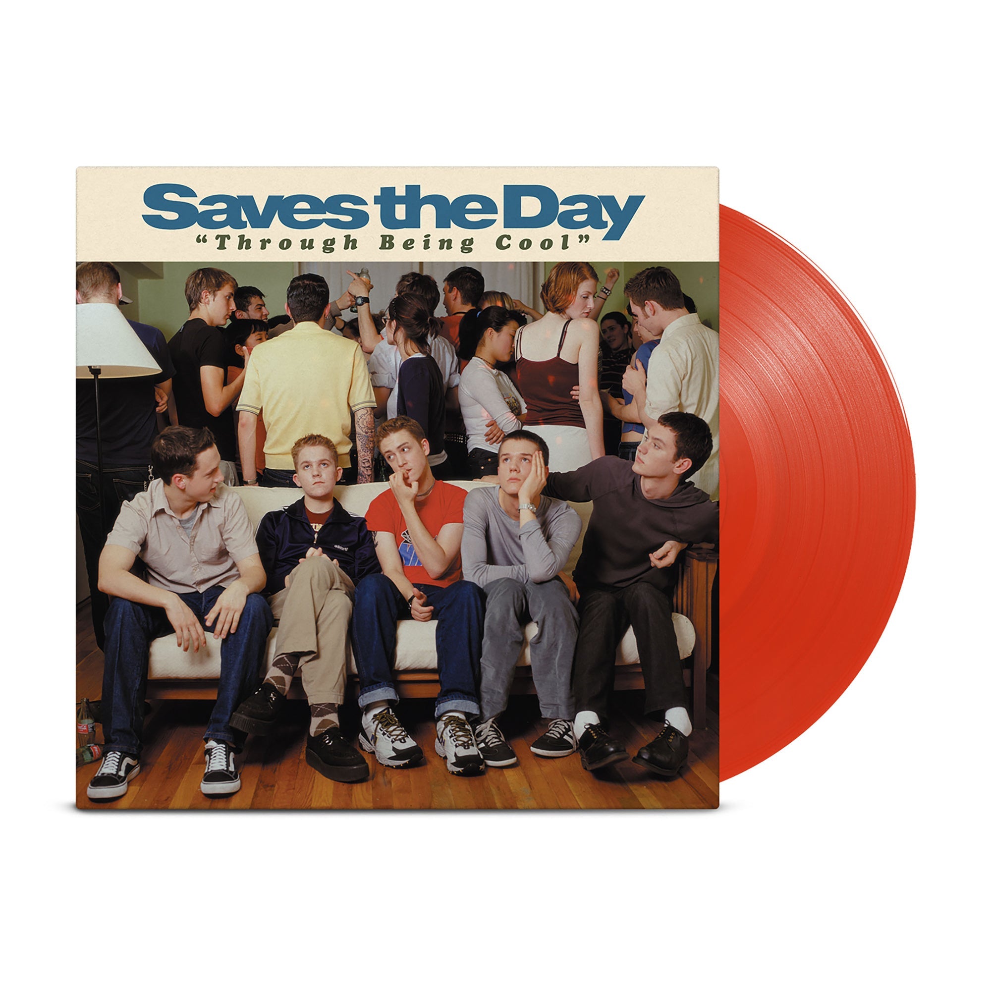 SAVES THE DAY ‘THROUGH BEING COOL’ LP (Flame Red Vinyl)