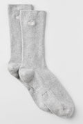 Unisex Half-Crew Understated Sock - Athletic Heather Grey