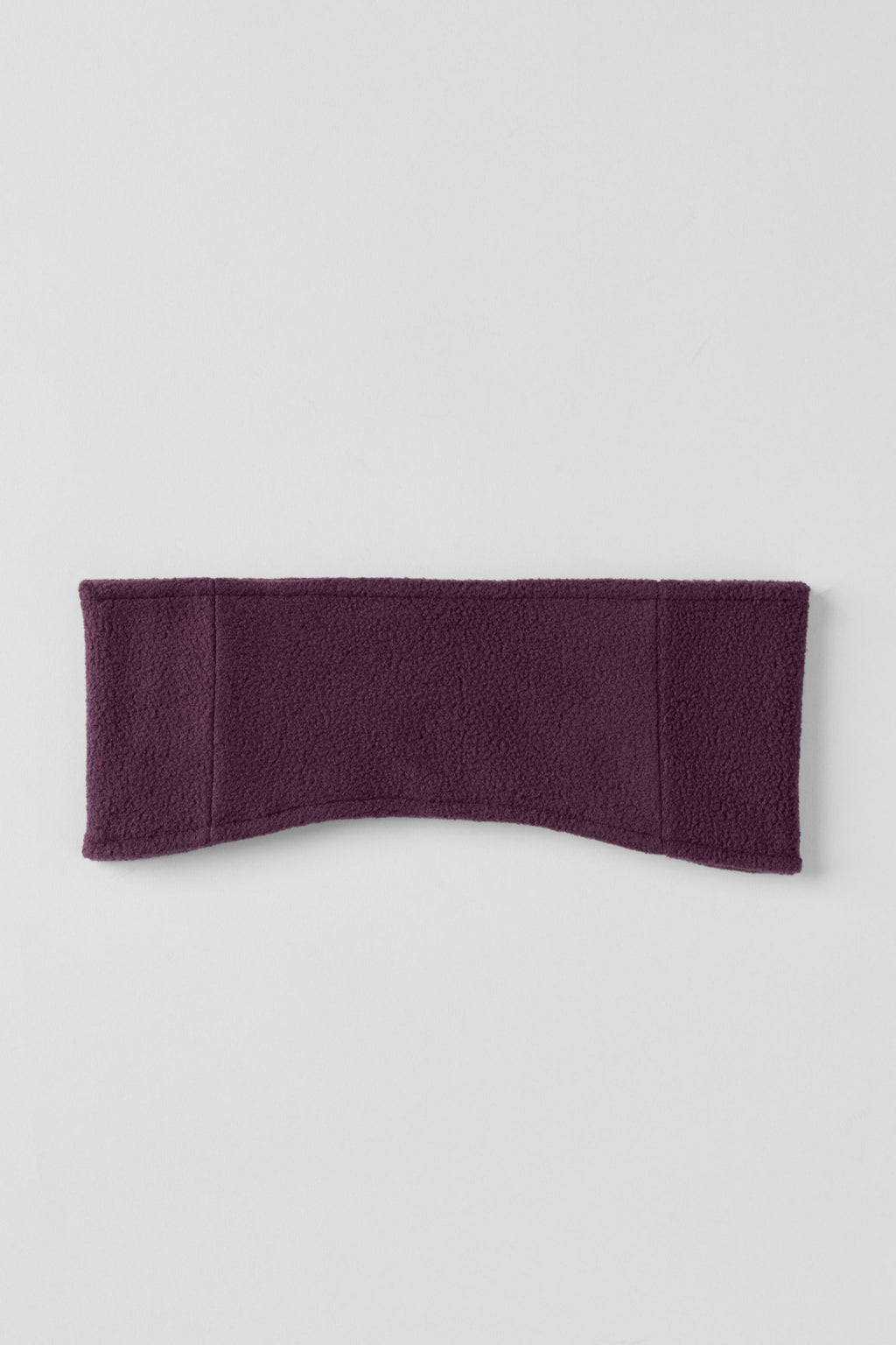 Polar Fleece Ear Warmer - Rich Bordeaux