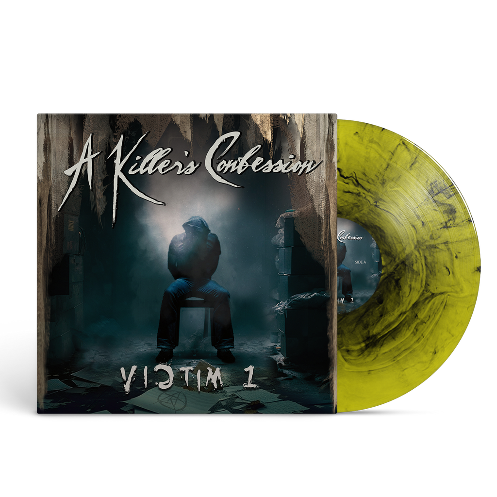 A KILLER'S CONFESSION 'VICTIM 1' LP (Translucent Galaxy Vinyl)