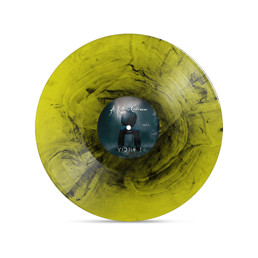 A KILLER'S CONFESSION 'VICTIM 1' LP (Translucent Galaxy Vinyl)
