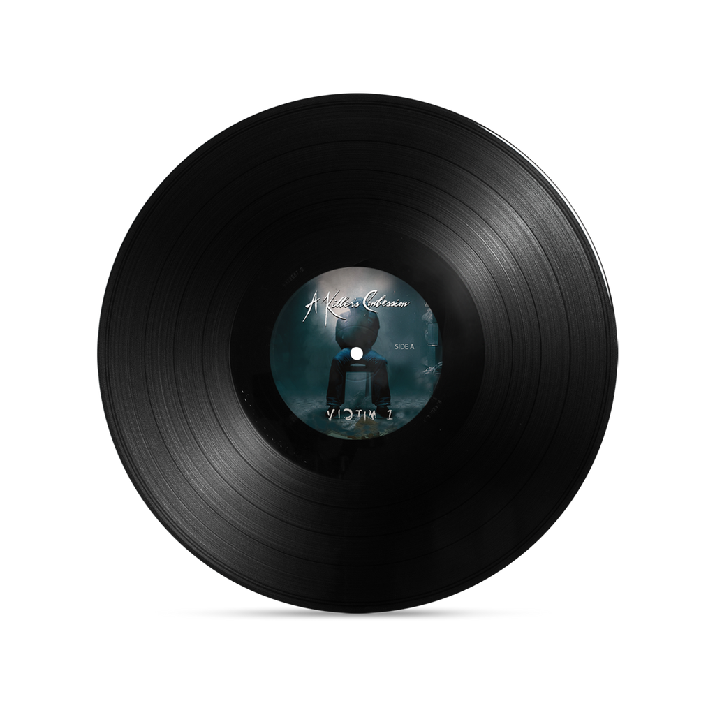 A KILLER'S CONFESSION 'VICTIM 1' LP (Black Vinyl)