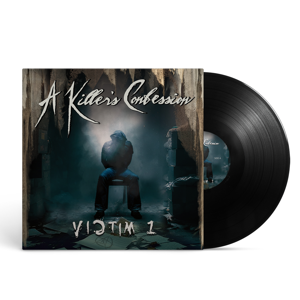 A KILLER'S CONFESSION 'VICTIM 1' LP (Black Vinyl)