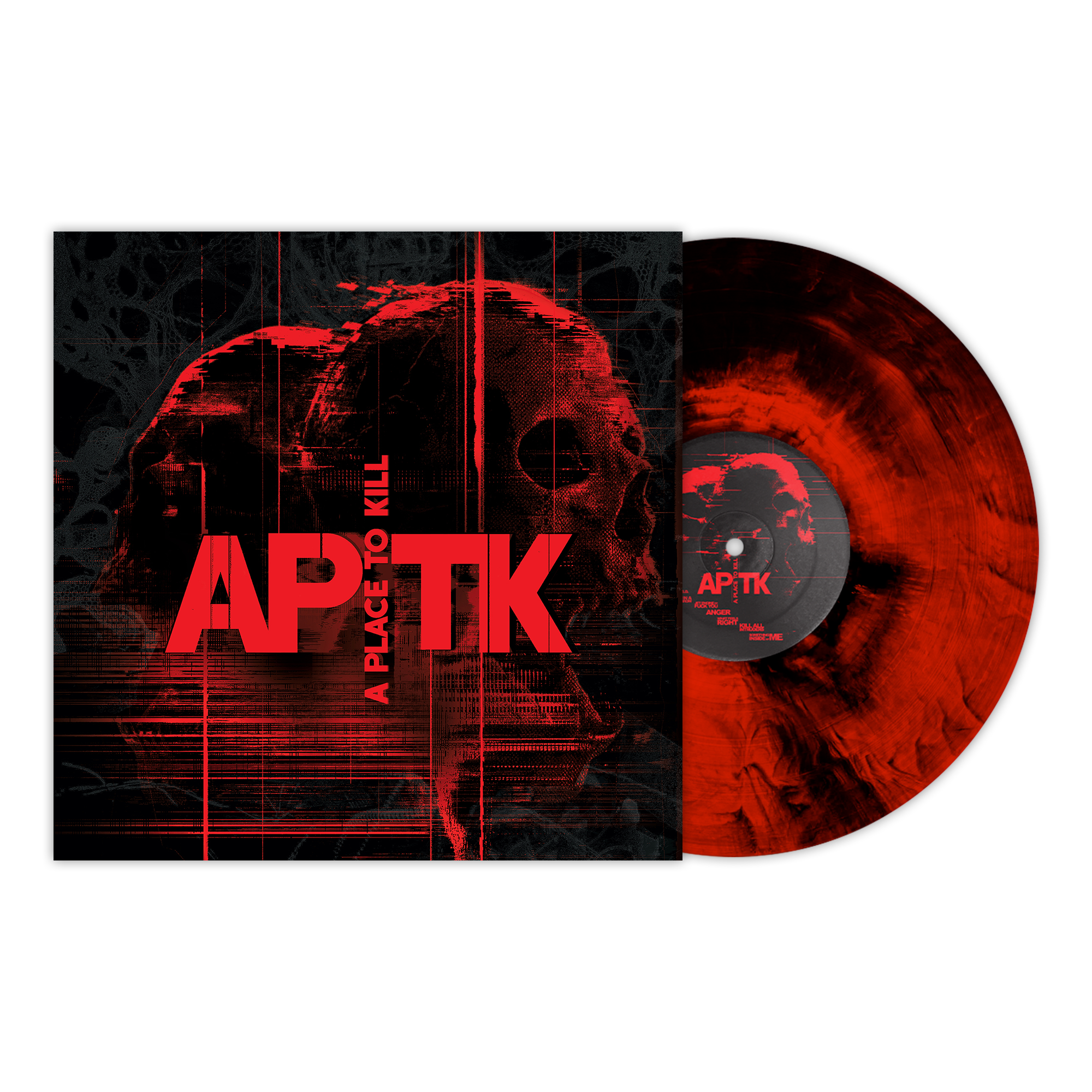 A PLACE TO KILL ‘A PLACE TO KILL’ EP (Exclusive – Limited to 500, Red & Black Starburst w/ B-Side Etching Vinyl)