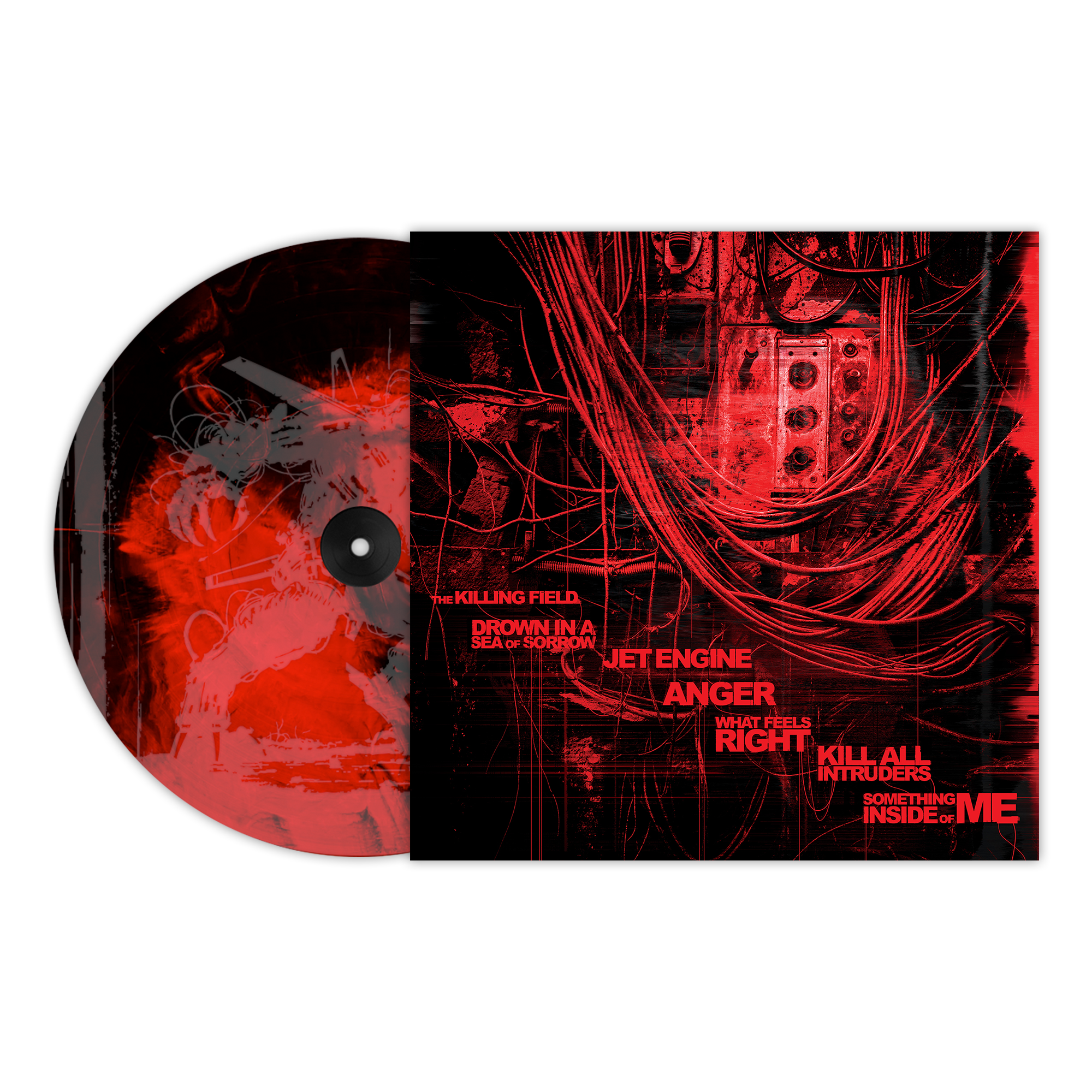 A PLACE TO KILL ‘A PLACE TO KILL’ EP (Exclusive – Limited to 500, Red & Black Starburst w/ B-Side Etching Vinyl)