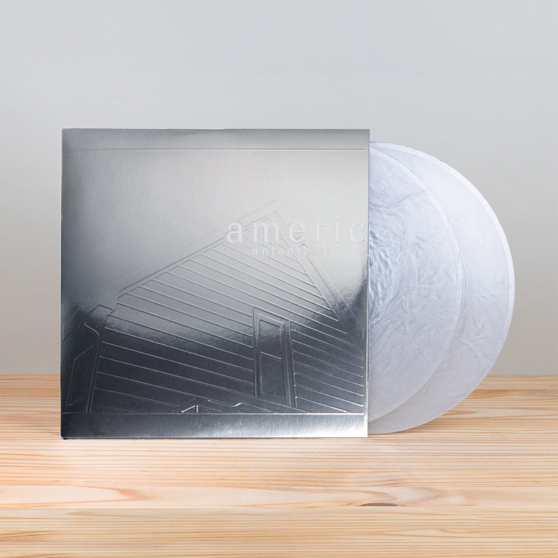 AMERICAN FOOTBALL 'AMERICAN FOOTBALL' 2LP (25TH ANNIVERSARY EDITION) (Silver Vinyl)