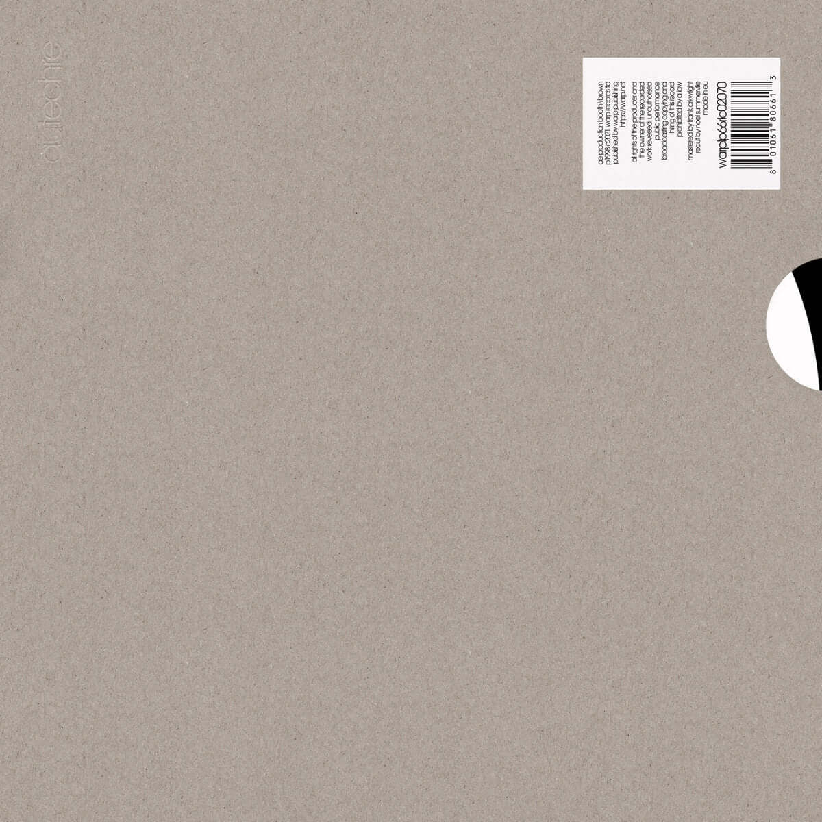 Autechre - Autechre (Vinyl)