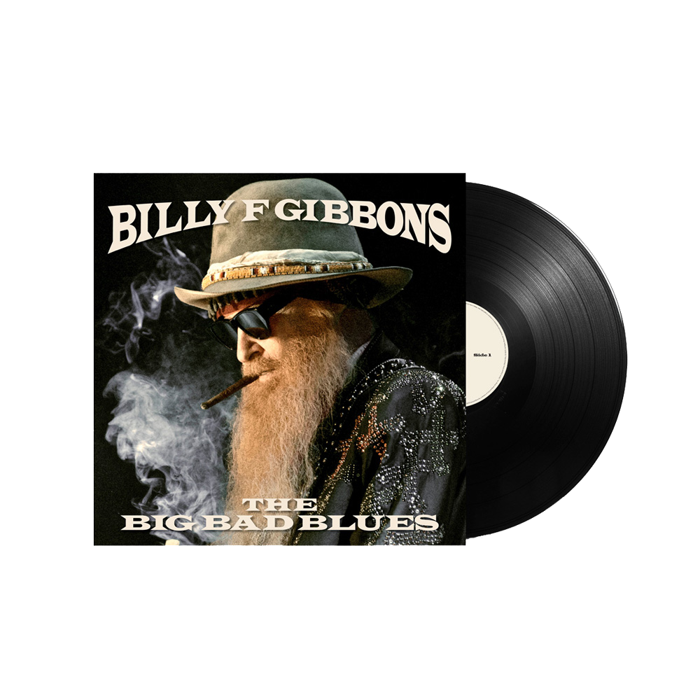BILLY GIBBONS 'THE BIG BAD BLUES' LP (Black Vinyl)