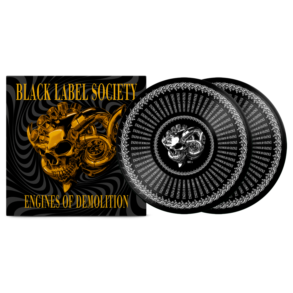 BLACK LABEL SOCIETY 'ENGINES OF DEMOLITION' LP (Gold Zoetrope Vinyl)