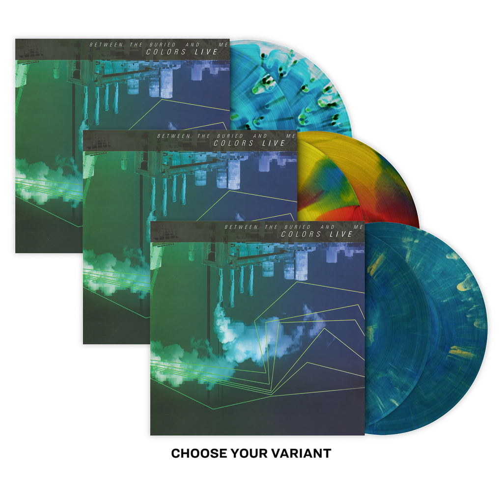 BETWEEN THE BURIED AND ME ‘COLORS_LIVE’ 2LP (Exclusive – Various Color Vinyl)