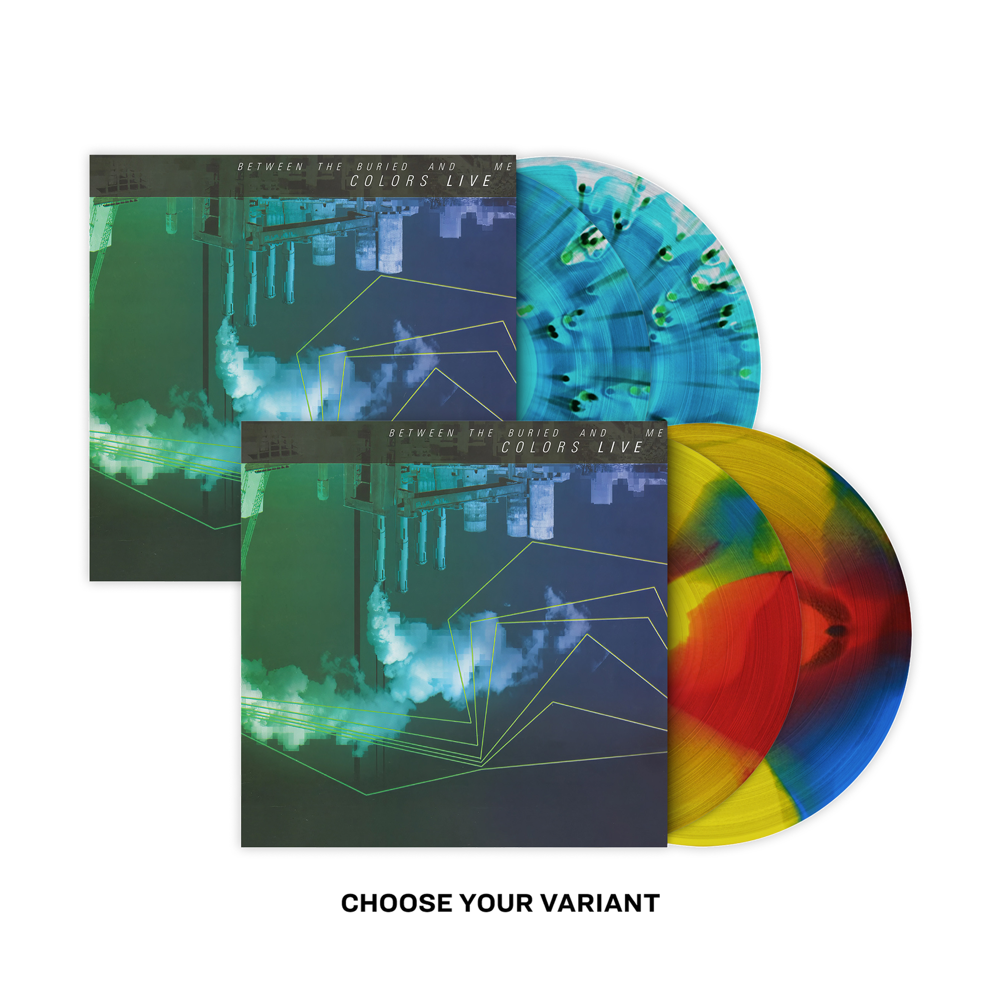 BETWEEN THE BURIED AND ME ‘COLORS_LIVE’ 2LP (Exclusive – Various Color Vinyl)