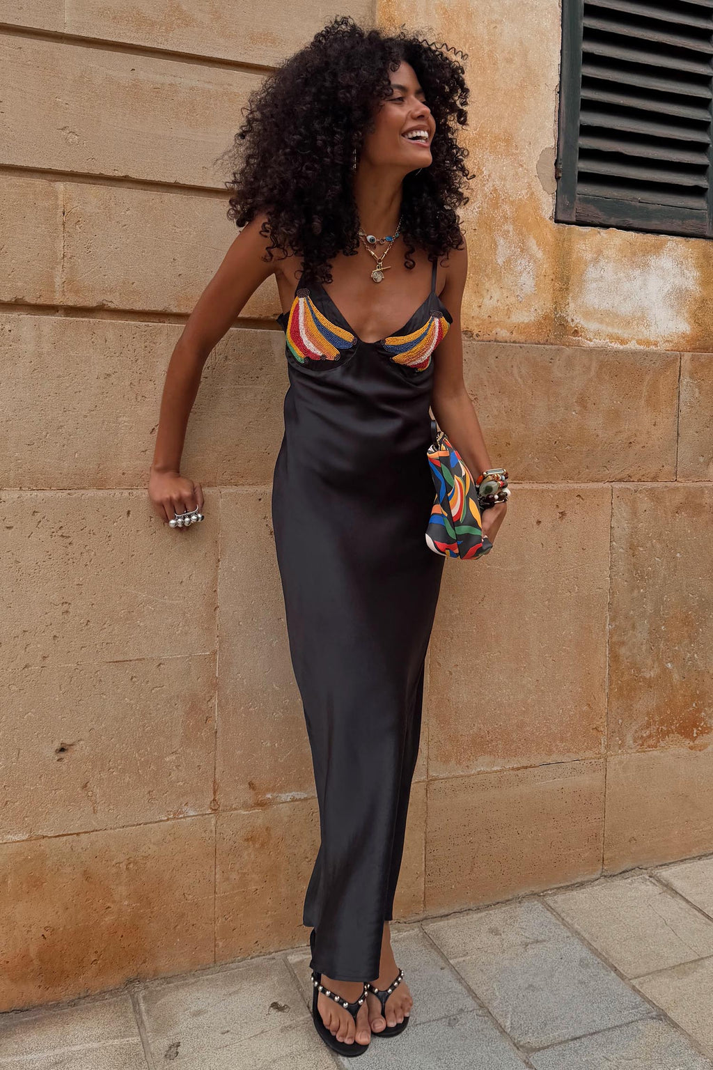 Banana Slip Dress