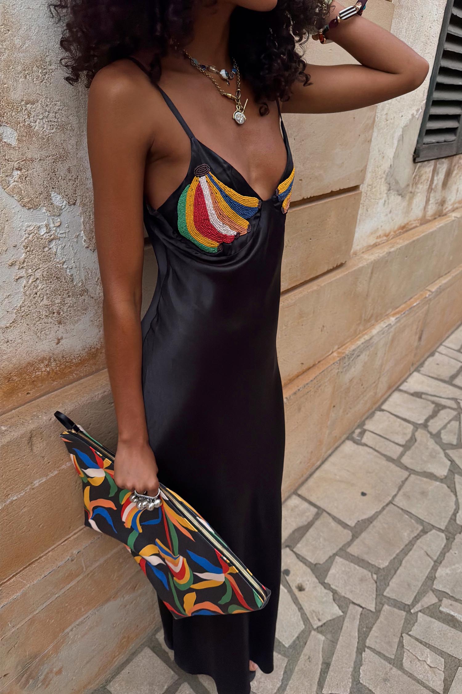 Banana Slip Dress