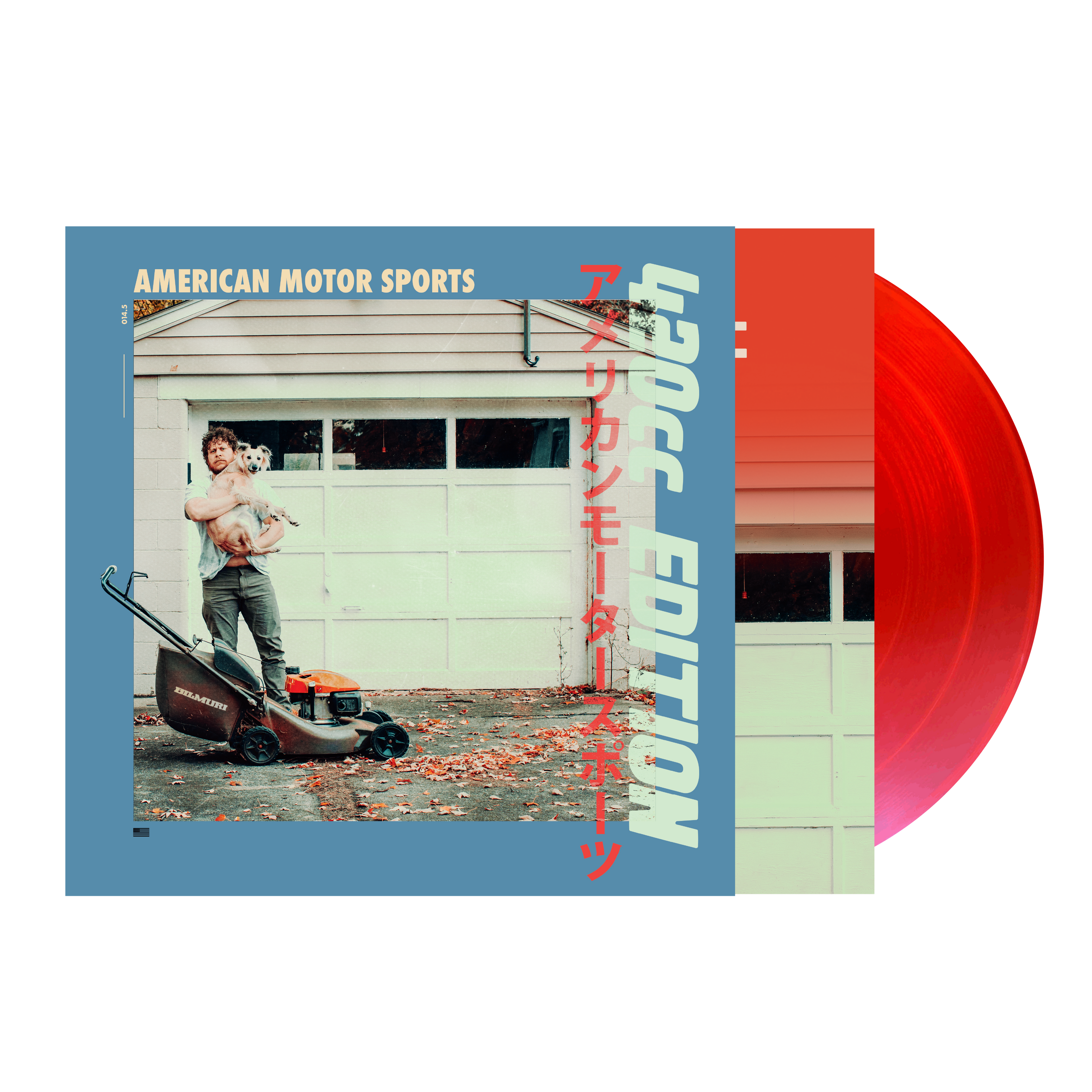 BILMURI ‘AMERICAN MOTOR SPORTS (420CC EDITION)’ LP (Limited Edition – Translucent Red Vinyl)