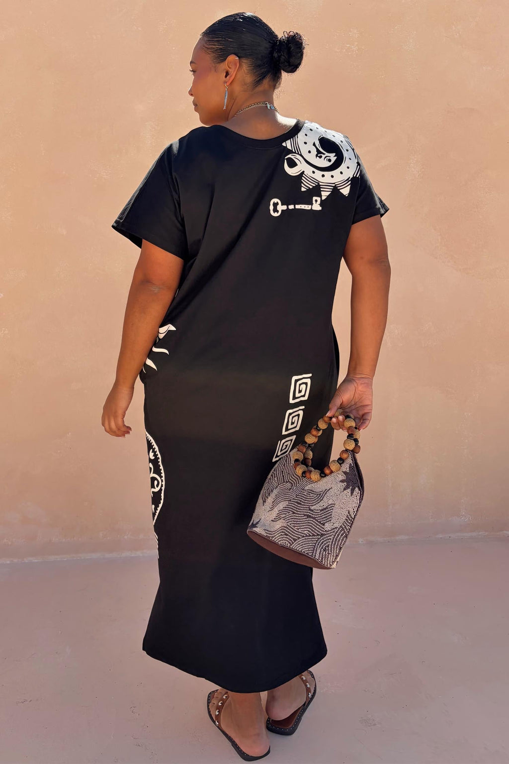 Black Dolce Vita T-Shirt Dress