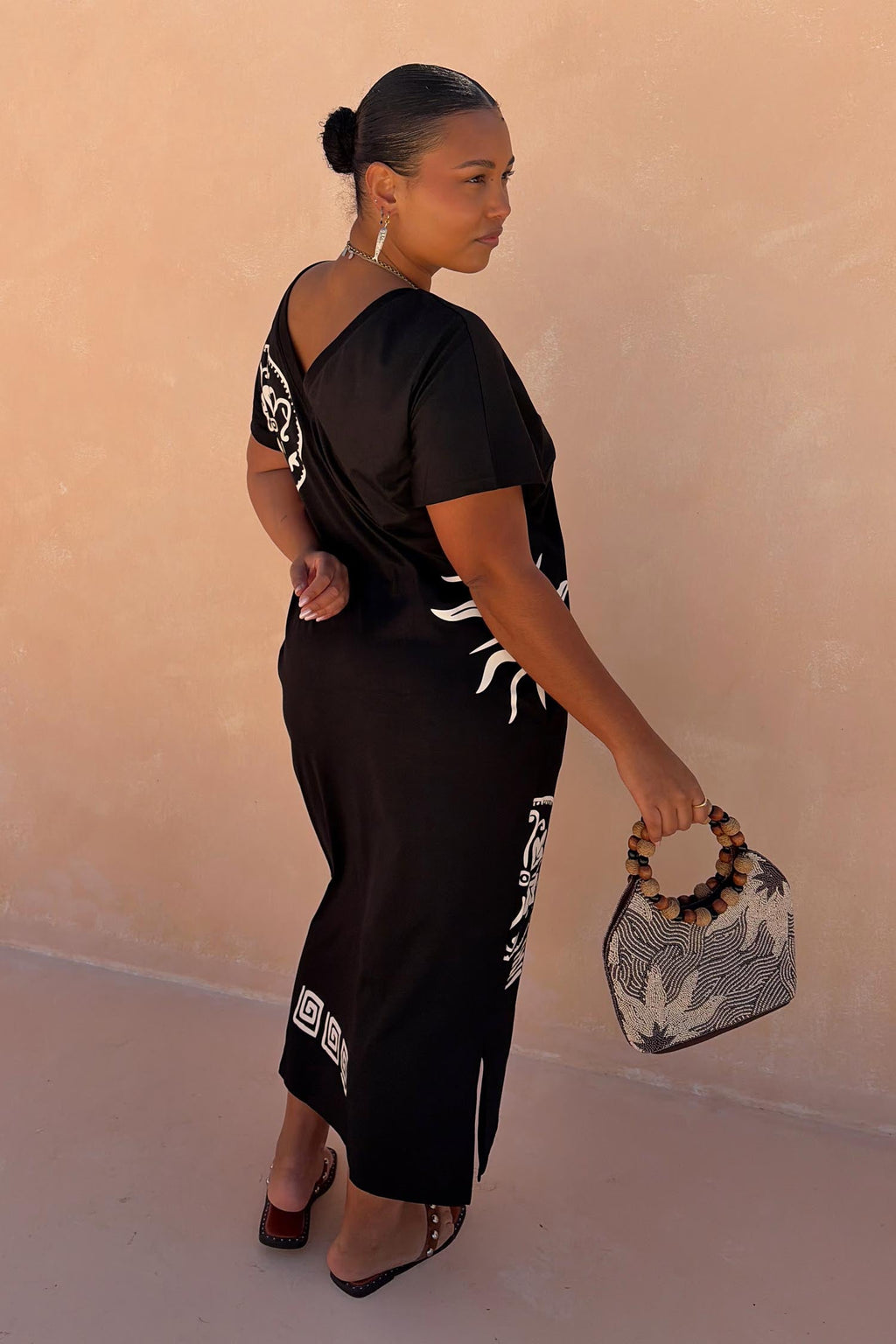 Black Dolce Vita T-Shirt Dress
