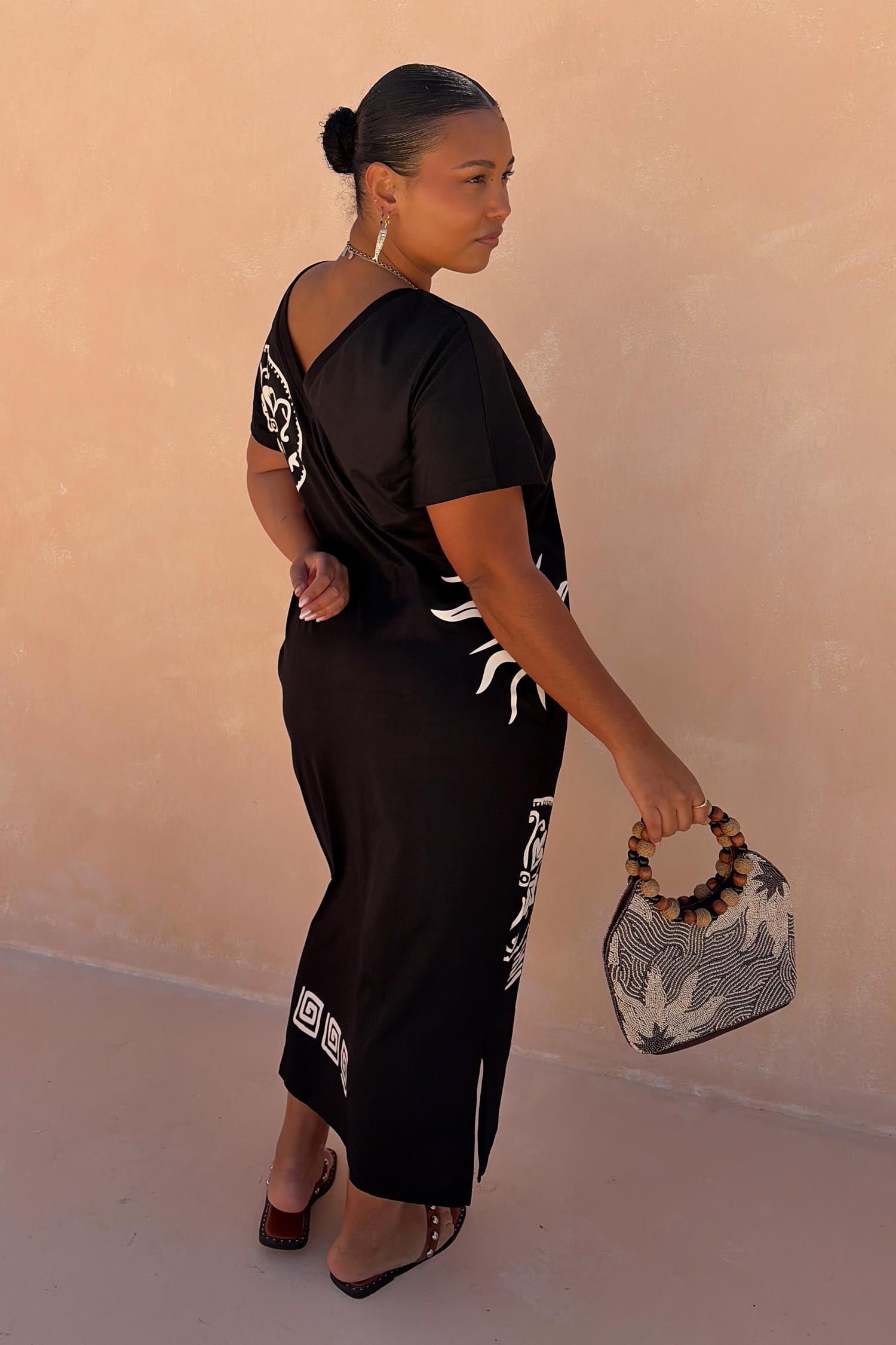 Black Dolce Vita T-Shirt Dress