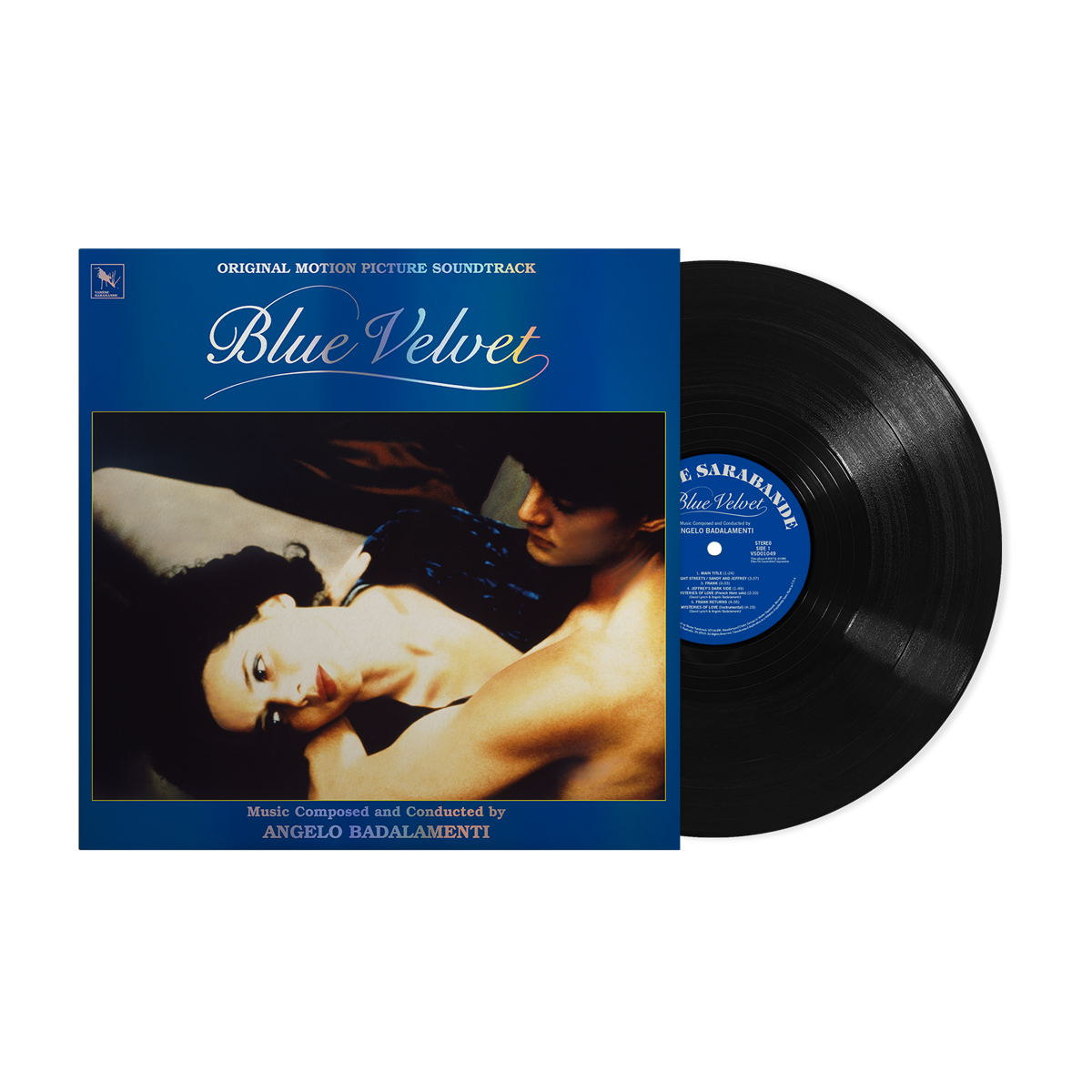 ANGELO BADALAMENTI 'BLUE VELVET SOUNDTRACK' 40TH ANNIVERSARY LP (Black Vinyl)