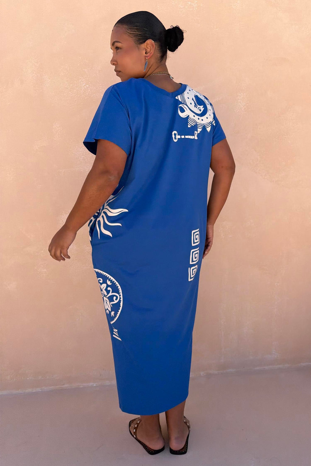 Blue Dolce Vita T-Shirt Dress