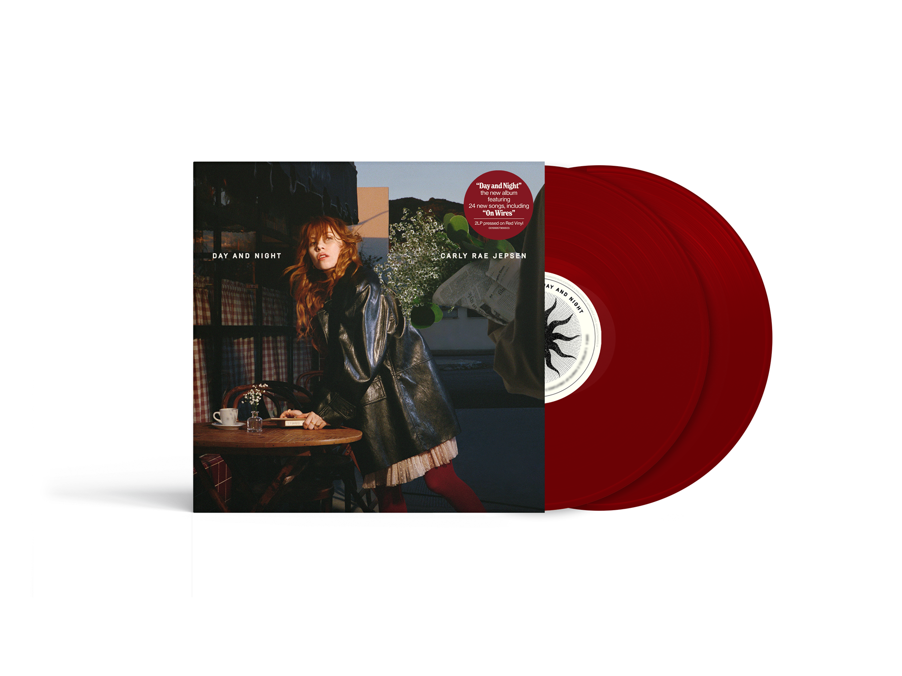 CARLY RAE JEPSEN 'DAY AND NIGHT' 2LP (Apple Red Vinyl)