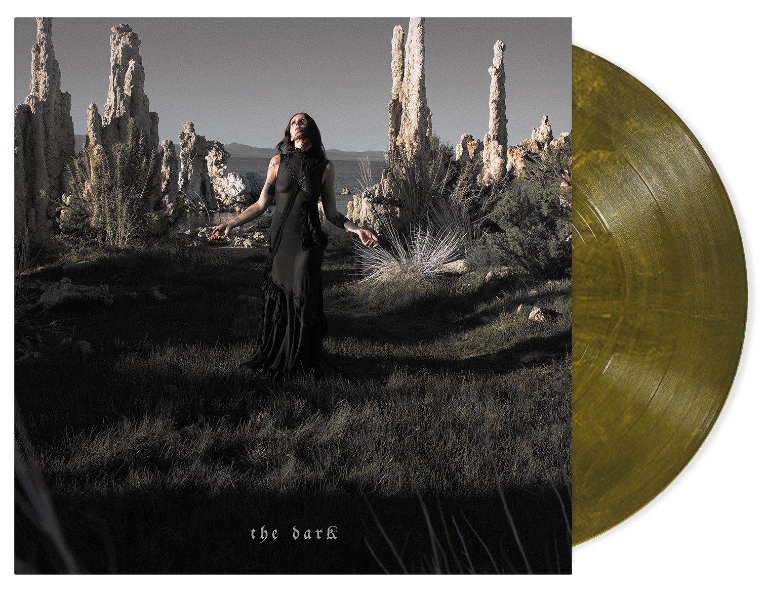 CHELSEA WOLFE ‘THE DARK’ LP (Exclusive – Limited to 500, Gold Forest Vinyl)