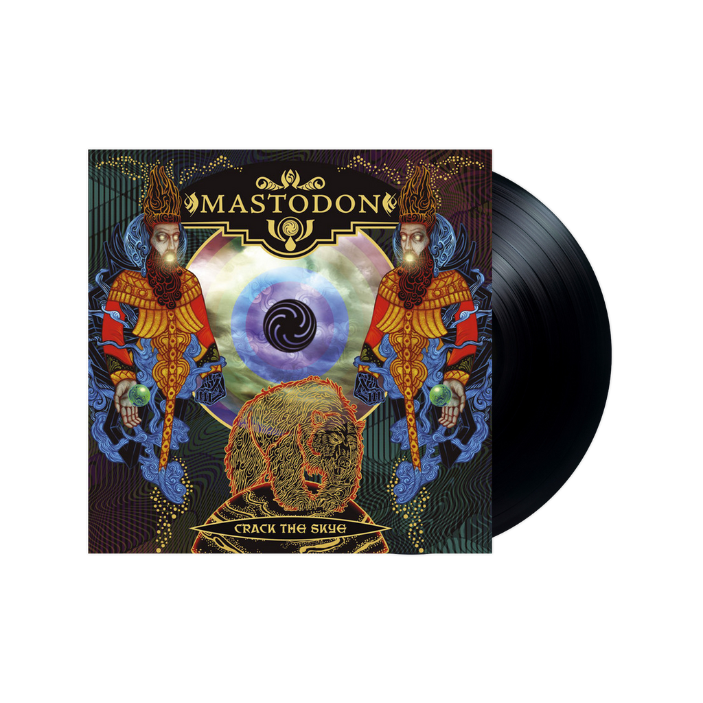 MASTODON ‘CRACK THE SKYE’ LP w/ SIGNED 12"x12" PAUL ROMANO PRINT & COLLECTORS EDITION MAGAZINE