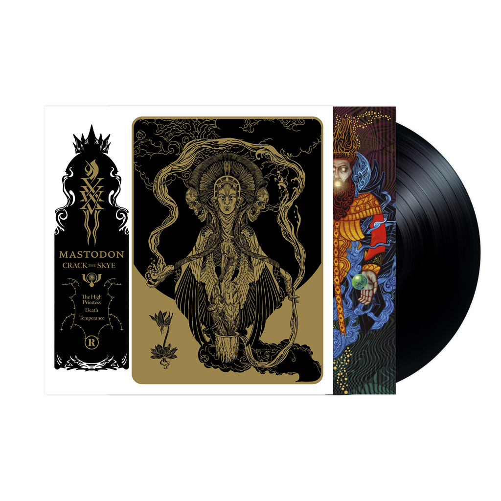 MASTODON ‘CRACK THE SKYE’ LP w/ SIGNED 12"x12" PAUL ROMANO PRINT & COLLECTORS EDITION MAGAZINE