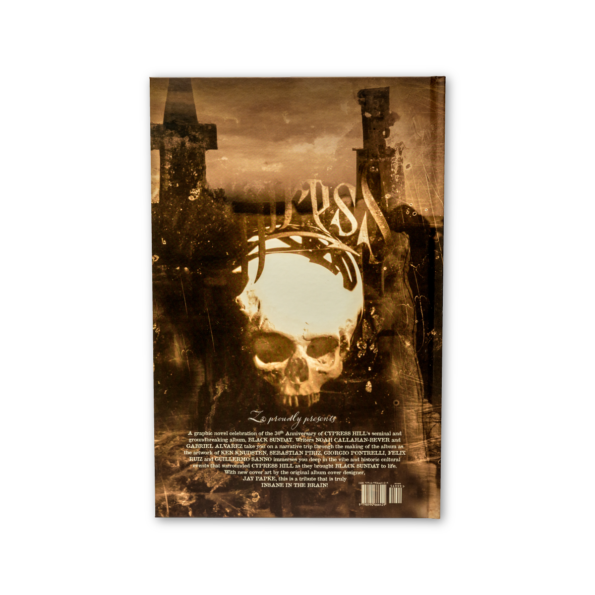 CYPRESS HILL: BLACK SUNDAY GRAPHIC NOVEL - SIGNED PLATINUM EDITION + 'CYPRESS HILL' LP & 'THE LONDON SYMPHONY ORCHESTRA: LIVE AT ROYAL ALBERT HALL' LP - LTD. - TRANSLUCENT GREEN