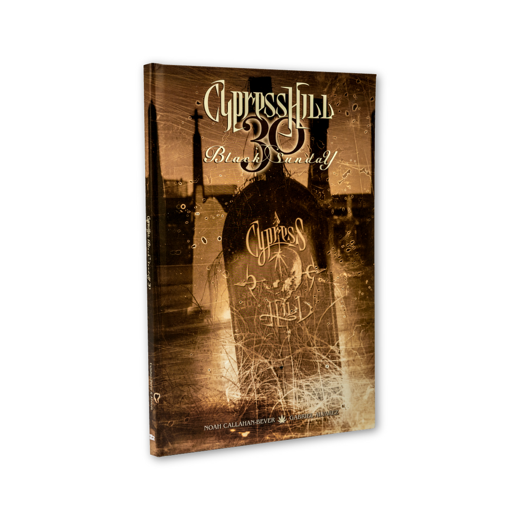 CYPRESS HILL: BLACK SUNDAY GRAPHIC NOVEL - SIGNED PLATINUM EDITION + 'CYPRESS HILL' LP & 'THE LONDON SYMPHONY ORCHESTRA: LIVE AT ROYAL ALBERT HALL' LP - LTD. - TRANSLUCENT GREEN