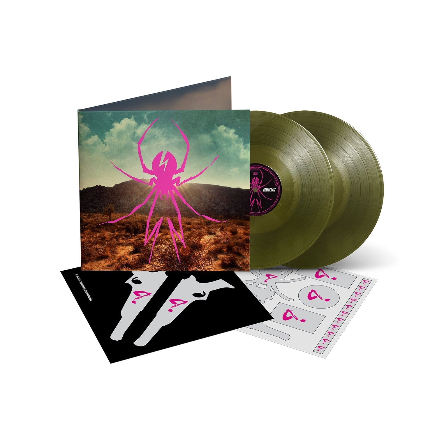 MY CHEMICAL ROMANCE 'DANGER DAYS: TRUE LIVES OF THE FABULOUS KILLJOYS' 2LP (Deluxe, Green Sludge)