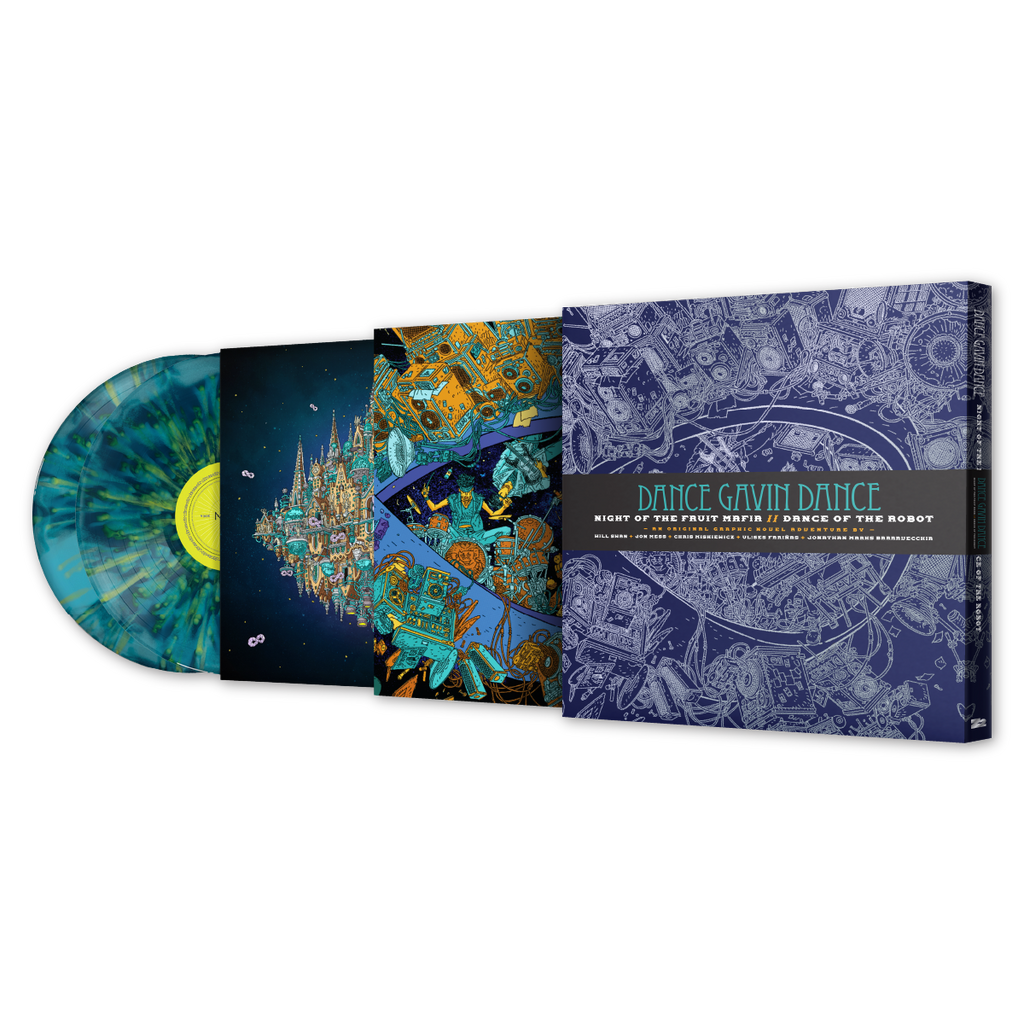 DANCE GAVIN DANCE: NIGHT OF THE FRUIT MAFIA//DANCE OF THE ROBOT GRAPHIC NOVEL - DELUXE VINYL EDITION