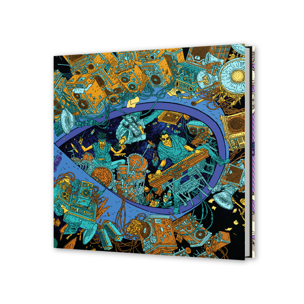 DANCE GAVIN DANCE: NIGHT OF THE FRUIT MAFIA//DANCE OF THE ROBOT GRAPHIC NOVEL - SIGNED PLATINUM EDITION