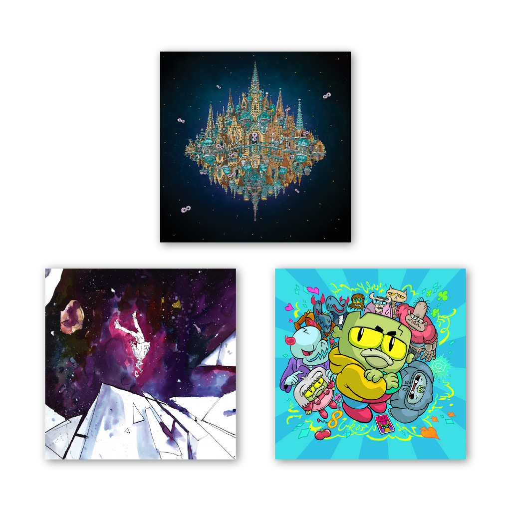 DANCE GAVIN DANCE: NIGHT OF THE FRUIT MAFIA//DANCE OF THE ROBOT GRAPHIC NOVEL - DELUXE VINYL EDITION