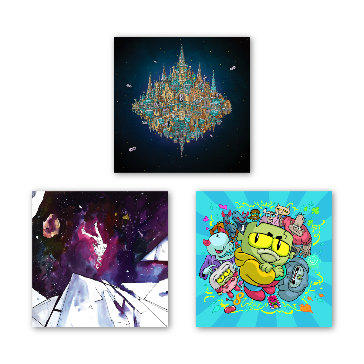 DANCE GAVIN DANCE: NIGHT OF THE FRUIT MAFIA//DANCE OF THE ROBOT GRAPHIC NOVEL - DELUXE VINYL EDITION