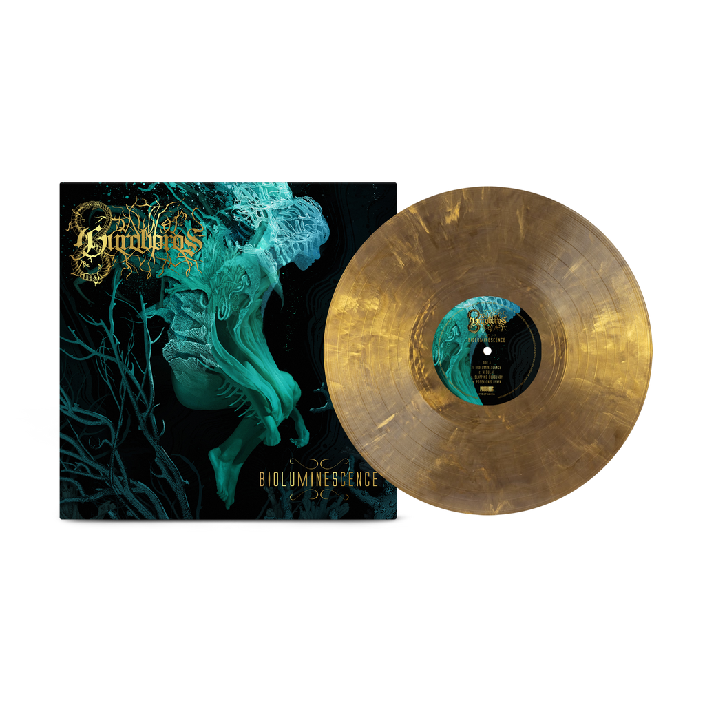 DAWN OF OUROBOROS 'BIOLUMINESCENCE' LP (Gold Black Ice Vinyl)