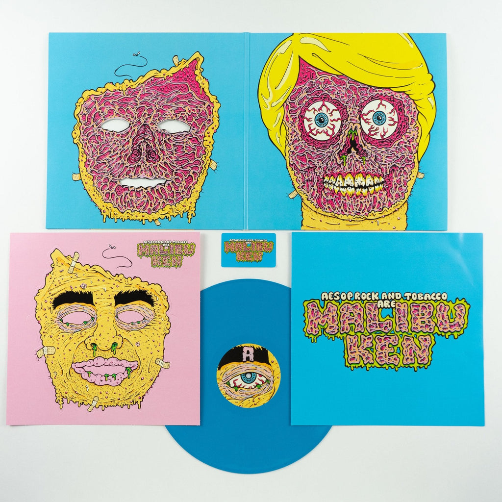 AESOP ROCK & TOBACCO 'MALIBU KEN' LP (Blue Vinyl)