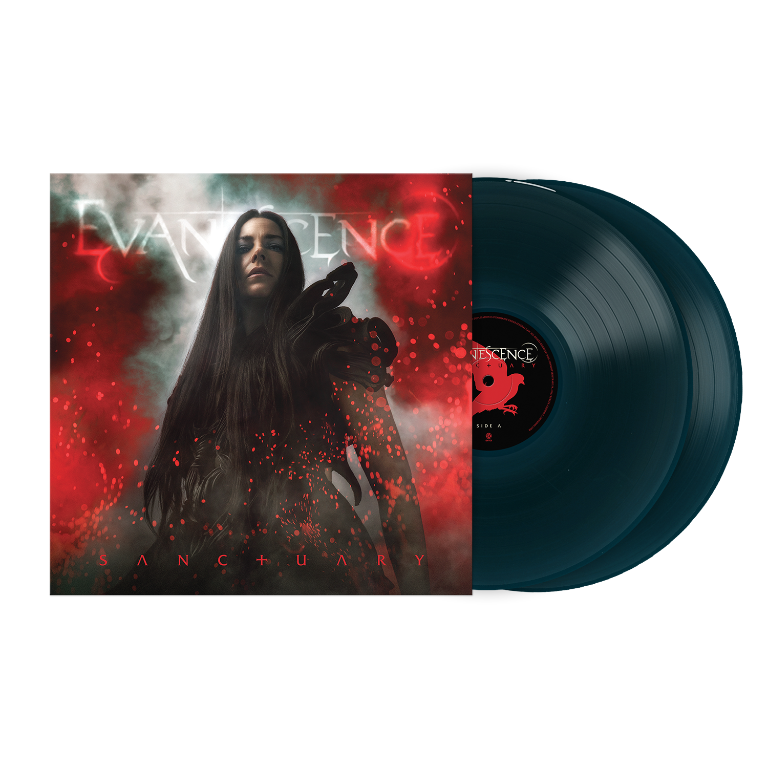 EVANESCENCE ‘SANCTUARY’ 2LP (Exclusive – Limited to 500, Deep Sea Blue Vinyl)