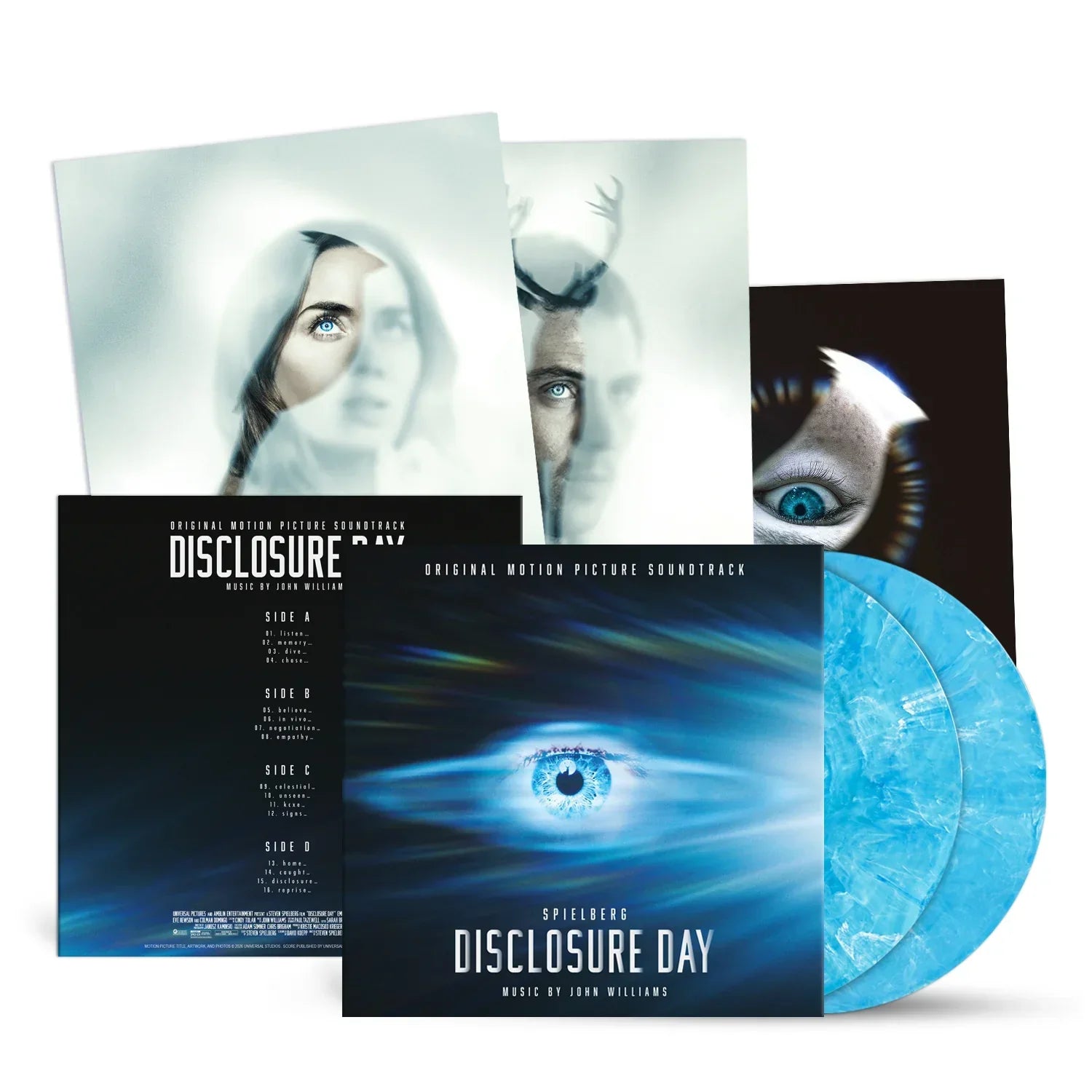 DISCLOSURE DAY SOUNDTRACK 2LP (Blue Iris Vinyl)