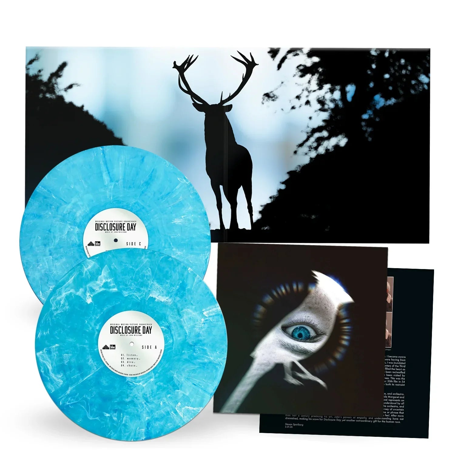 DISCLOSURE DAY SOUNDTRACK 2LP (Blue Iris Vinyl)