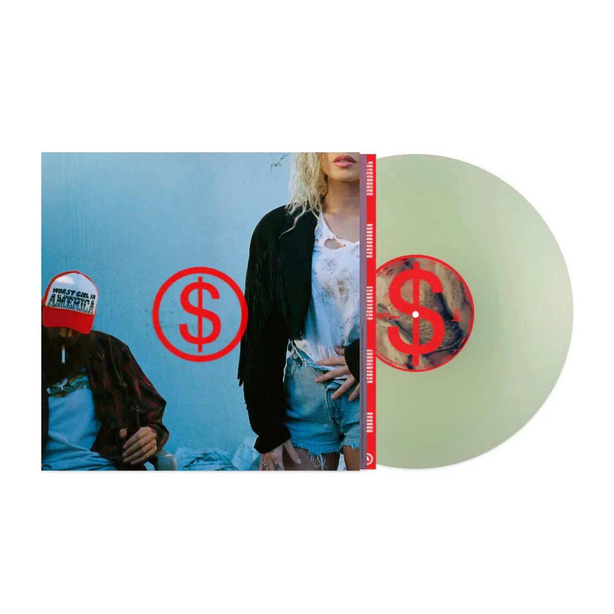 SLAYYYTER 'WOR$T GIRL IN AMERICA' LP (Coke Bottle Clear Vinyl)